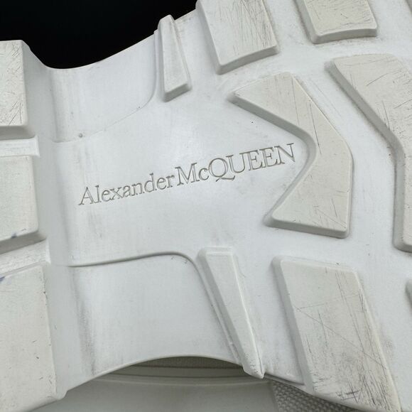 Alexander McQueen Low-TopThread Slick Sneakers White Women's 6.5 US (EU 36.5) - Picture 13 of 16
